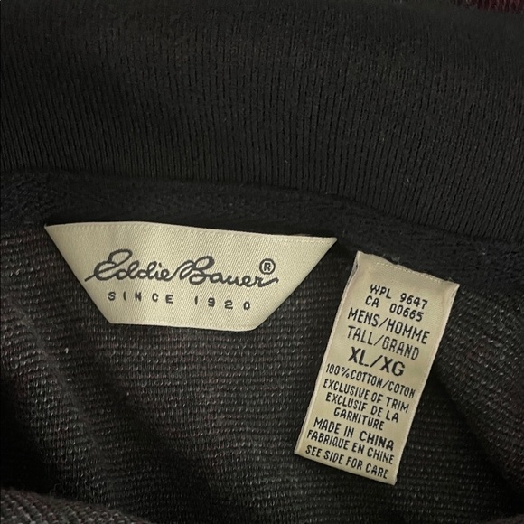 Eddie Bauer Pullover Sweater Plaid Size XL Tall Multicoloured - Picture 2 of 7